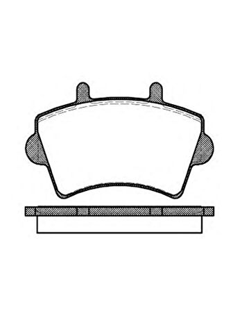 Mga Nissan İnterstar 2000-2010 Ön Fren Balatası Takım