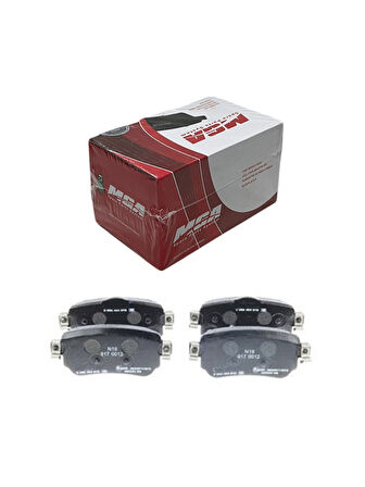 Mga Nissan X-Trail III 2013-2022 Arka Fren Balatası Takım