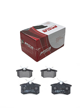 Mga Skoda Rapid 2013-2022 Tırnaklı Tip Arka Fren Balatası Takım