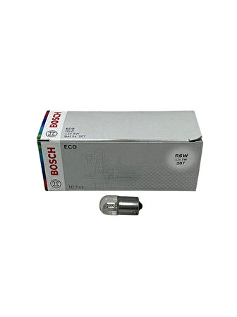 Bosch 12V R5W 5W 67 BA15S Büyük Geri Vites ve Park Ampulü 10 Adet