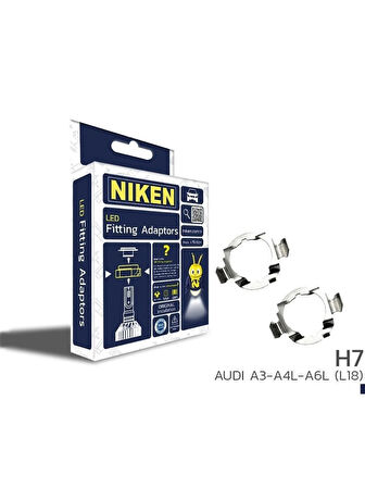 Niken Led Far Montaj Adaptörü H7 Audi A3 - A4L - A6L