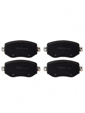 Mga Renault Megane IV 2016 Ve Sonrası Orta Kulak Kısa Tip Ön Fren Balatası Takım