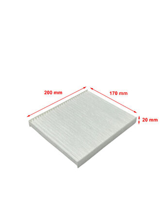 Wunder Bmw X6 E71, E72, F16, F86 2008-2019 Tekli Polen Filtresi