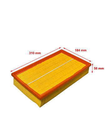 Waben Vw Passat B3/B4 1.6, 1.8, 1.9D, 2.0, 2.8, 2.9 1988-1997 Hava Filtresi