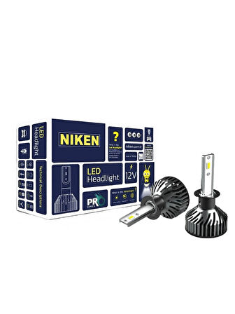 Niken Led Xenon Pro Serisi H1 Far Ampulü 2'Li Takım