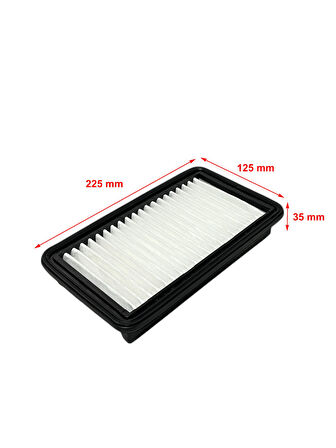 Wunder Fiat Sedici 1.6 16V 2006-2014 Hava Filtresi