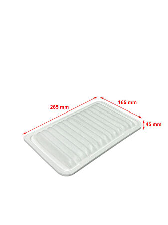 Wunder Opel Agila B 1.2 63-69 Kw 2010-2014 Büyük Tip Hava Filtresi