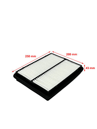 Wunder Suzuki Vitara 1.6 59-60 Kw 1991-1995 Diktdörtgen Kasalı Tip Hava Filtresi