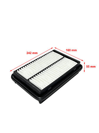 Filtron Suzuki Liana 1.3, 1.6 2001-2007 Çift Şeritli Tip Hava Filtresi