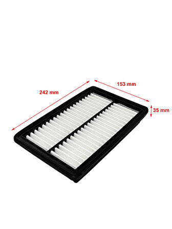 Wunder Mazda 323 F VI 1.5 65 Kw, 1.6 70-72 Kw, 1.9 84 Kw, 2.0 96 Kw 1998-2004 Hava Filtresi