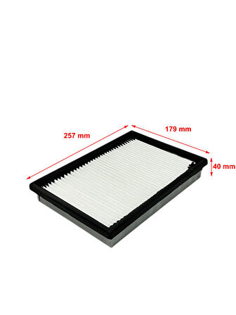 Wunder Mazda 323F V BA 2.0, 106 Kw, 1994-1997 Hava Filtresi