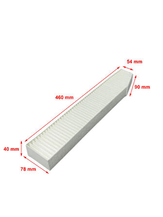 Wunder Jeep Grand Cherokee II 1999-2004 Polen Filtresi