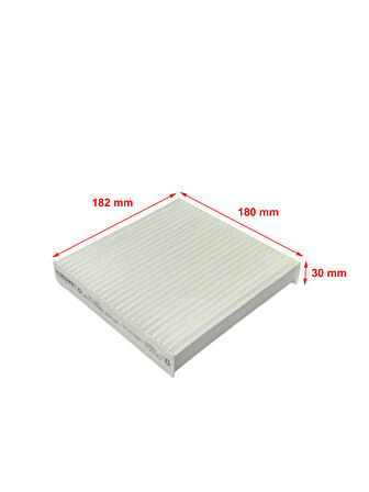 Wunder Suzuki SX4 2006-2013 Kısa Tip Polen Filtresi