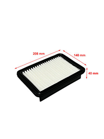 Wunder Mazda 2 1.3 Sedan 2011 ve Sonrası Hava Filtresi