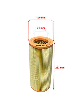 Wunder Saab 1984-1998 Hava Filtresi