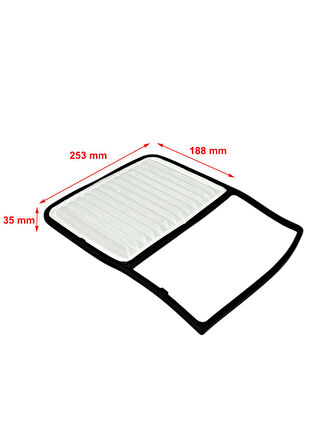 Wunder Daihatsu Sirion 1.5 2008-2018 Hava Filtresi