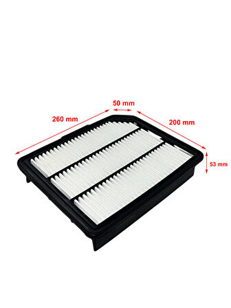 Wunder Ssangyong Musso 2.2 D 133 Kw 2017 ve Sonrası Hava Filtresi