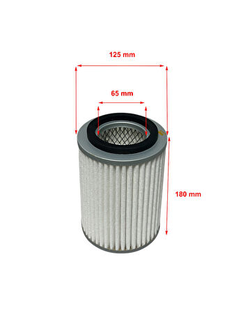 Wunder Suzuki Carry 0.8 27 Kw, Samurai, Sj410, Super Carry 1.0 30-31-33 Kw 1980-2004 Hava Filtresi