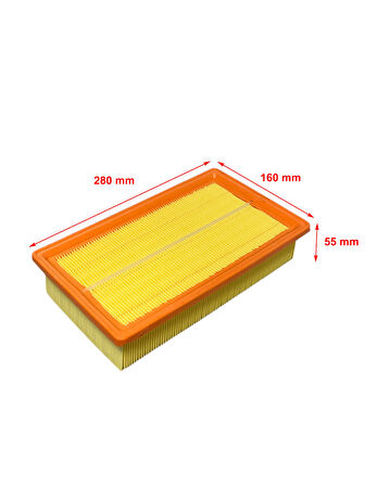 Wunder Tata Safari, Coline 2.0 Tdi 64 Kw 2003-2011 Hava Filtresi