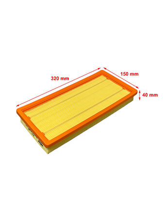Wunder Alfa Romeo Mito 1.4 2008-2013 Hava Filtresi