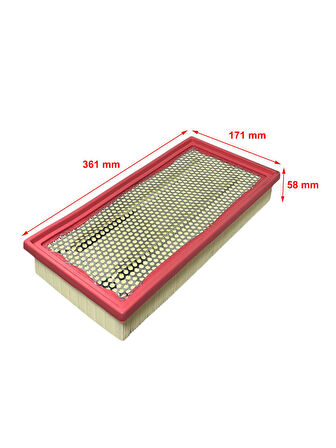 Wunder Ssangyong Rexton 2.7 D 118-120-121-132-137 Kw 2.9 D 88 Kw 2002-2012 Hava Filtresi