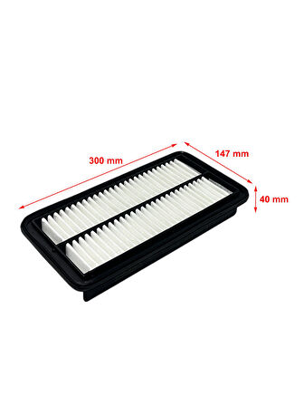 Wunder Subaru Xv 2.0 Hybrid 110 Kw 2019 ve Sonrası Uzun Tip Hava Filtresi