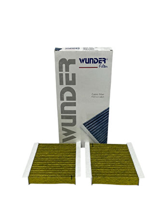 Wunder Alfa Romeo 147 2001-2010 Çiftli Karbonlu Polen Filtresi