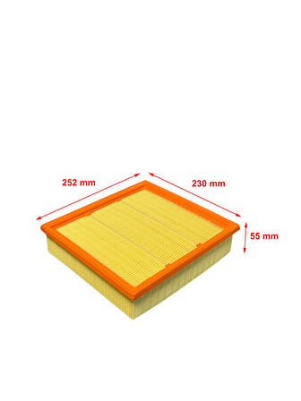 Wunder Isuzu D-Max II 2.5 Crdi 120 Kw 2012-2018 Hava Filtresi