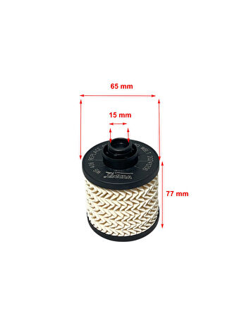 Wunder Ford Transit Courier B460 1.5 D 55-70 Kw 2015-2023 Yakıt Filtresi