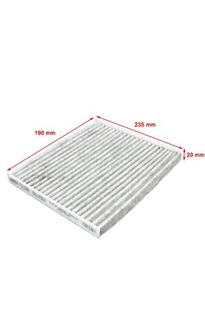 Hyundai IX35 2010-2015 Karbonlu Polen Filtresi