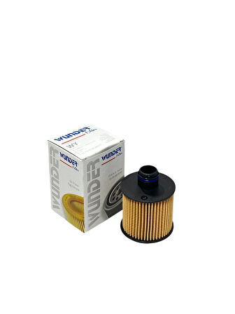 Wunder Fiat Egea 1.3 Mtj. 70 Kw 2015-2021 Çüklü, Tırnaklı Yağ Filtresi