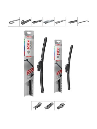 Bosch Aeroeco Audi RS3 Sportback (8PA) 2011-2012 2'li Ön Muz Silecek Takımı