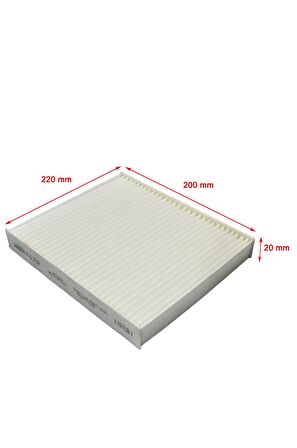 Toyota Avensis 2003-2008 Polen Filtresi