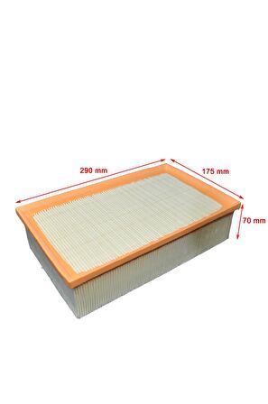 Vw Passat B8 1.6-2.0 TDI,1.8-2.0 TSI 2015 ve Sonrası Hava Filtre