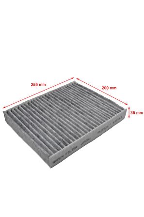 Volvo V40 2012-2019 Karbonlu Polen Filtresi