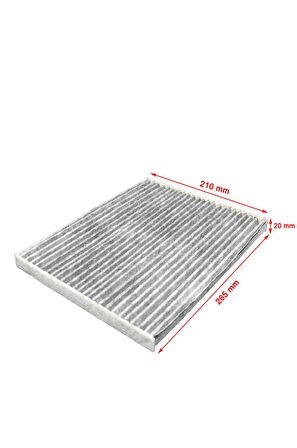 Alfa Romeo Mito 2008-2018 Karbonlu Polen Filtresi