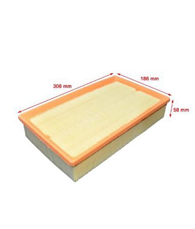 Vw Transporter T5 2.0, 2.0 BiTDI, 2.0 TSI 2003-2015 Hava Filtresi