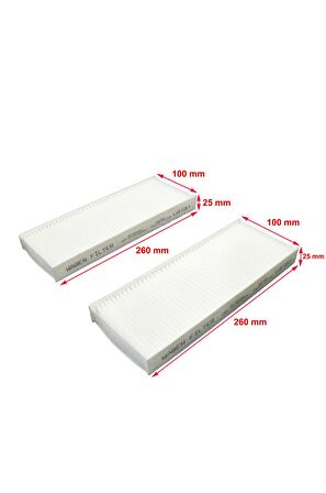 Nissan Pathfinder II, III, IV 1997 ve Sonrası Polen Filtresi