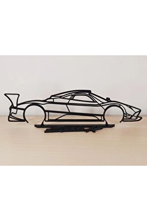 Pagani Zonda R Front Base 20cm Plastik Masa Süsü Masa Dekorasyonu
