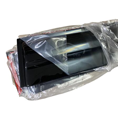 Vw Golf 6 2008-2012 Uyumlu Mugen Cam Rüzgarlığı Seti Piano Black 4'lü İthal