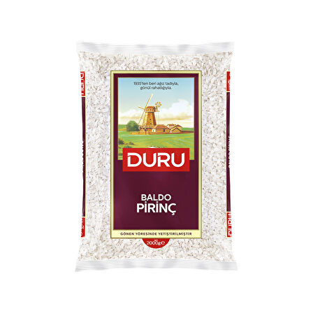 Duru Baldo Pirinç 2000 gr x 4 Adet