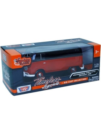 Motor Max Model Araba Motormax 1:24 Volkswagen Type 2 T1 Delivery Va