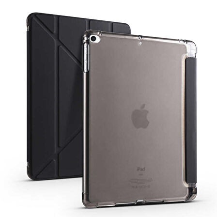 Gpack Apple iPad 9.7 2018 6.Nesil Kılıf Standlı Katlanabilir Pu Silikon tf1