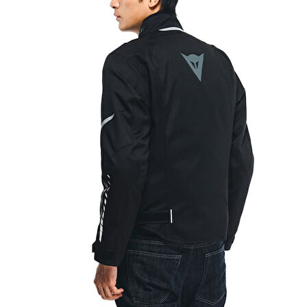 Dainese Veloce Black Charcoal Gray White D-Dry Mont SİYAH BEYAZ