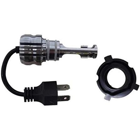 Motosiklet, Atv Photon Xenon Led Ampül H4 12-24 V Zero Fansız Model (Sessiz) 1 ADET-ARAS MOTO