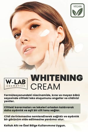 W-Lab Cosmetics Beyazlatıcı Krem 2 li Paket