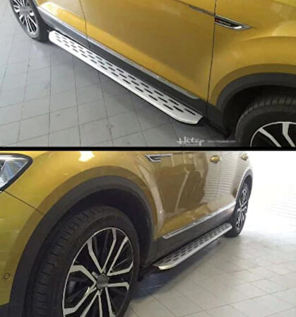 Vw t-roc yan basamak koruma 2018+ oem tip