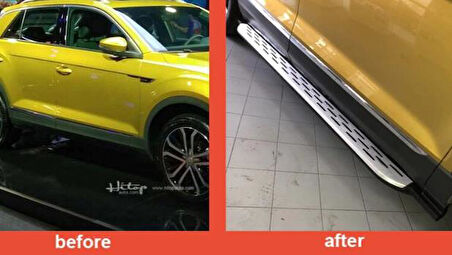 Vw t-roc yan basamak koruma 2018+ oem tip