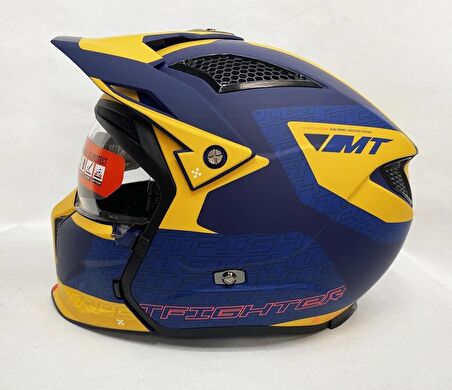Mt Streetfighter Sv Totem C3 Modüler Motosiklet Kask S