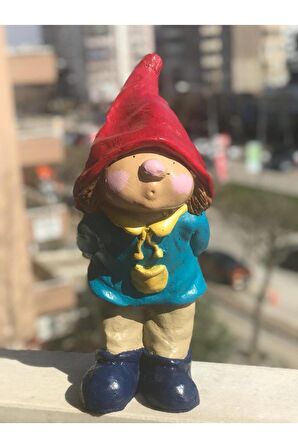 Sevimli Bahçe Cücesi Havuz Kenarı Süsü